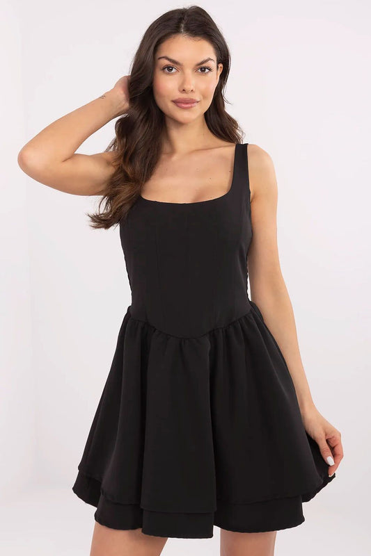 Elegant Strappy Mini Dress