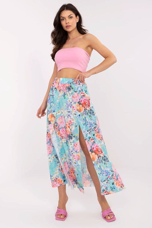 Floral Midi Skirt