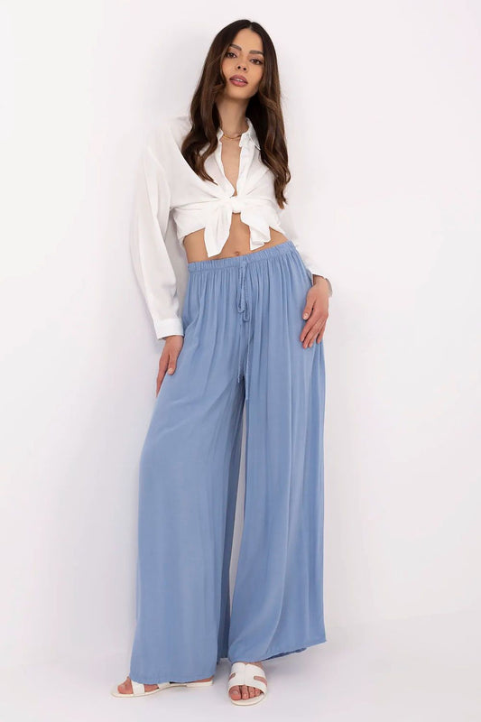 High-Waisted Palazzo Pants