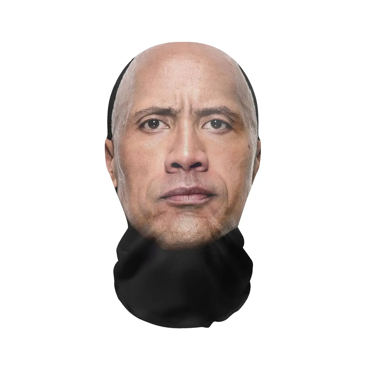 Mască Kanye imprimată 3D - Mască completă cu plasă elastică pentru cosplay, jocuri de rol și moda hip hop