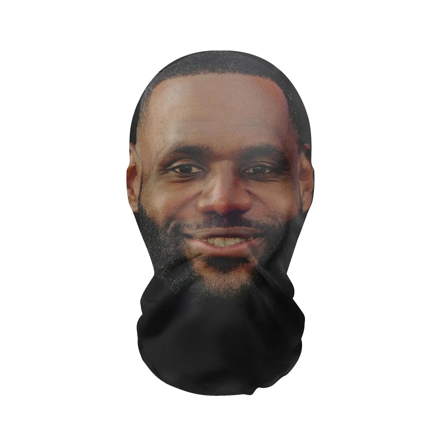 Mască Kanye imprimată 3D - Mască completă cu plasă elastică pentru cosplay, jocuri de rol și moda hip hop