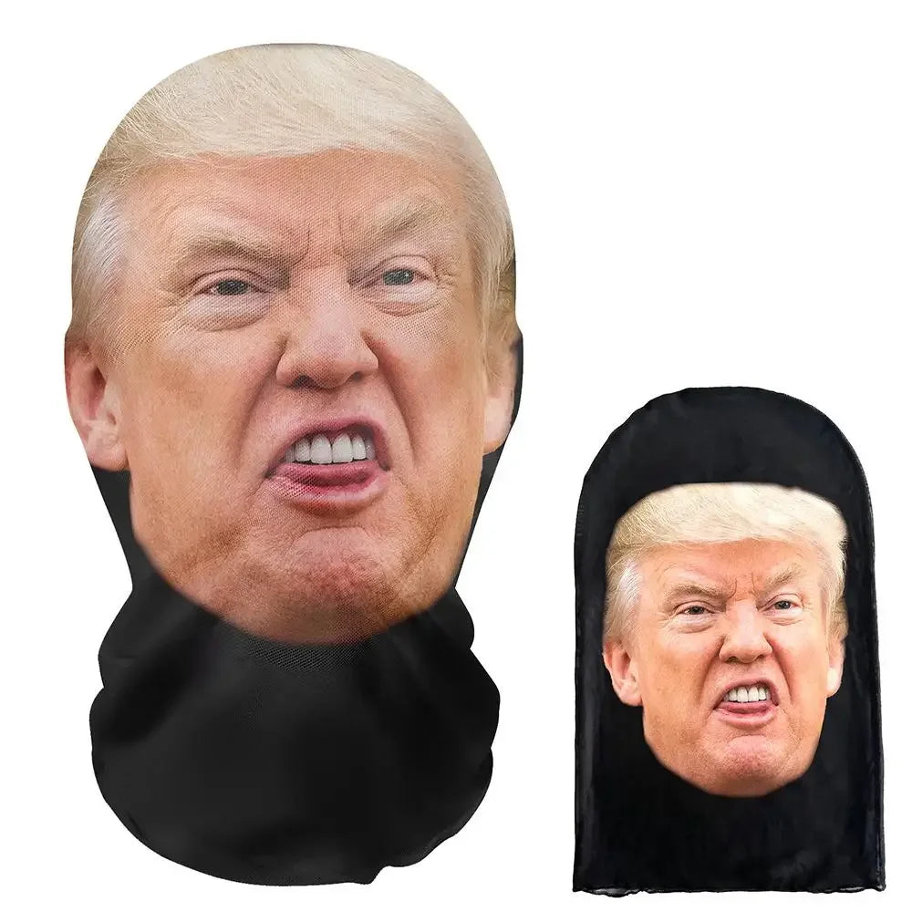 Mască Kanye imprimată 3D - Mască completă cu plasă elastică pentru cosplay, jocuri de rol și moda hip hop