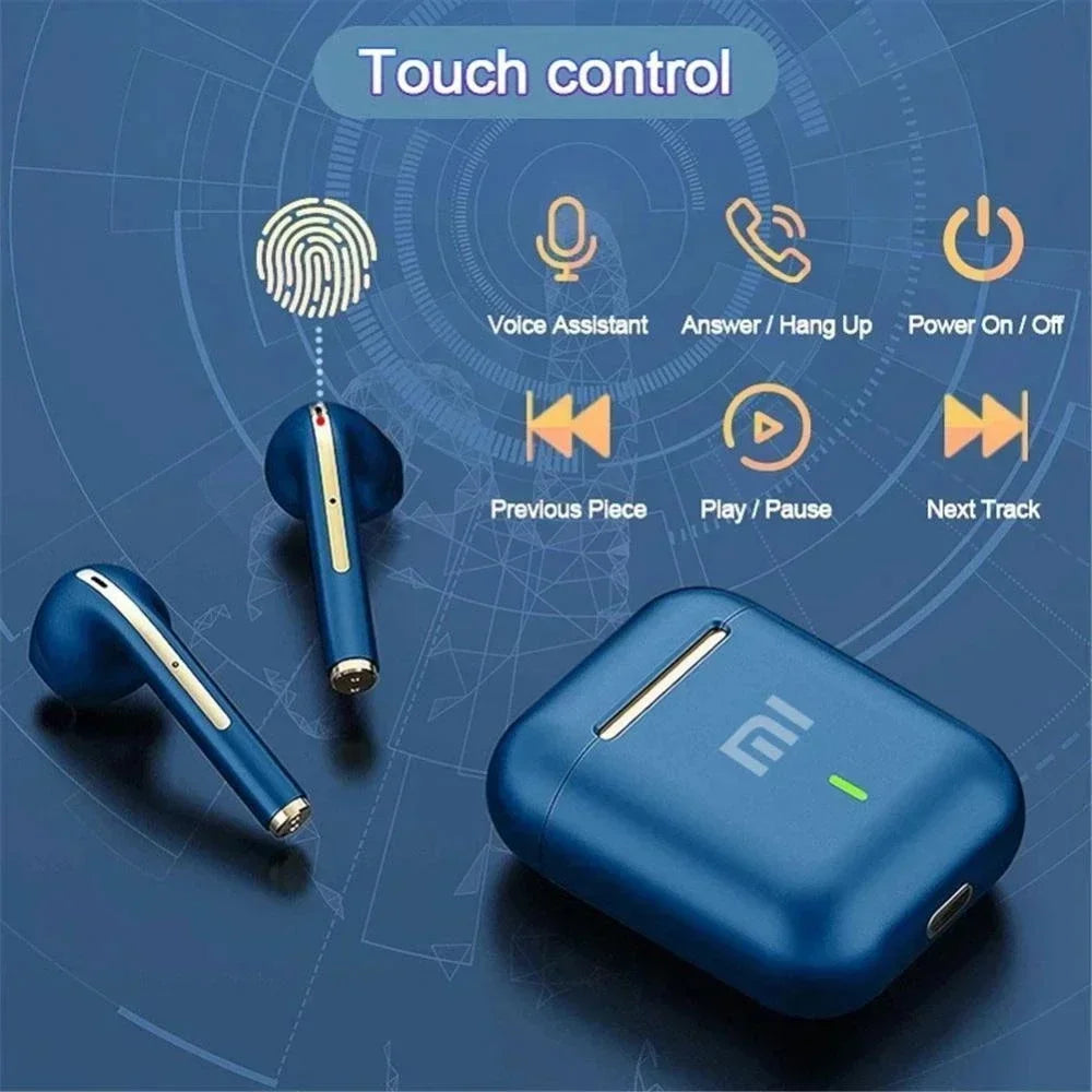 Wireless Earphones - Bluetooth 5.3, HiFi Sound, Waterproof, Noise-Cancelling