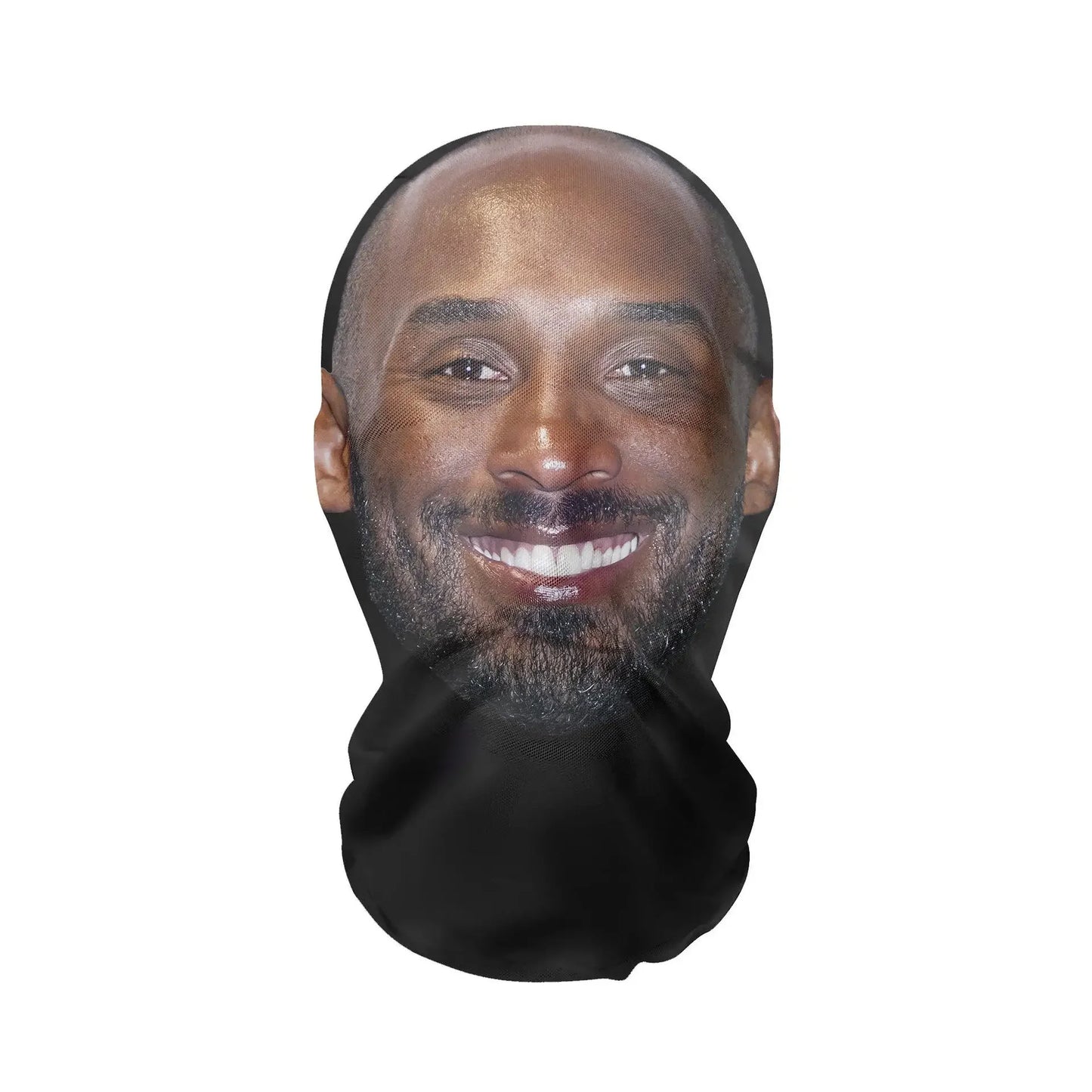 Mască Kanye imprimată 3D - Mască completă cu plasă elastică pentru cosplay, jocuri de rol și moda hip hop