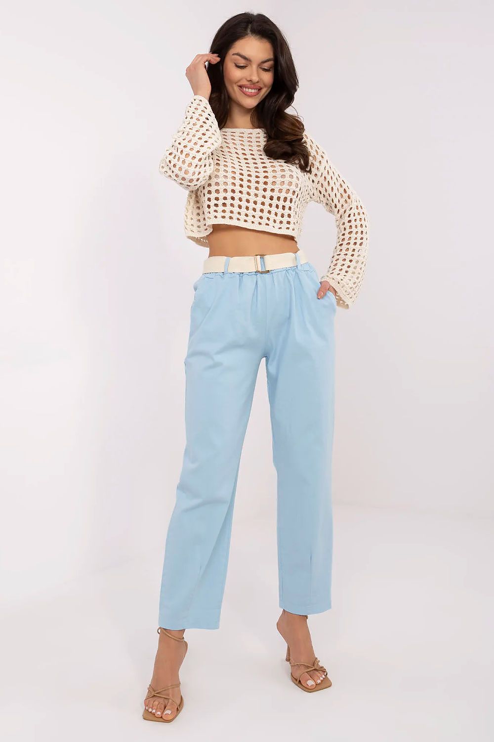 Women trousers model 209215 Italy Moda