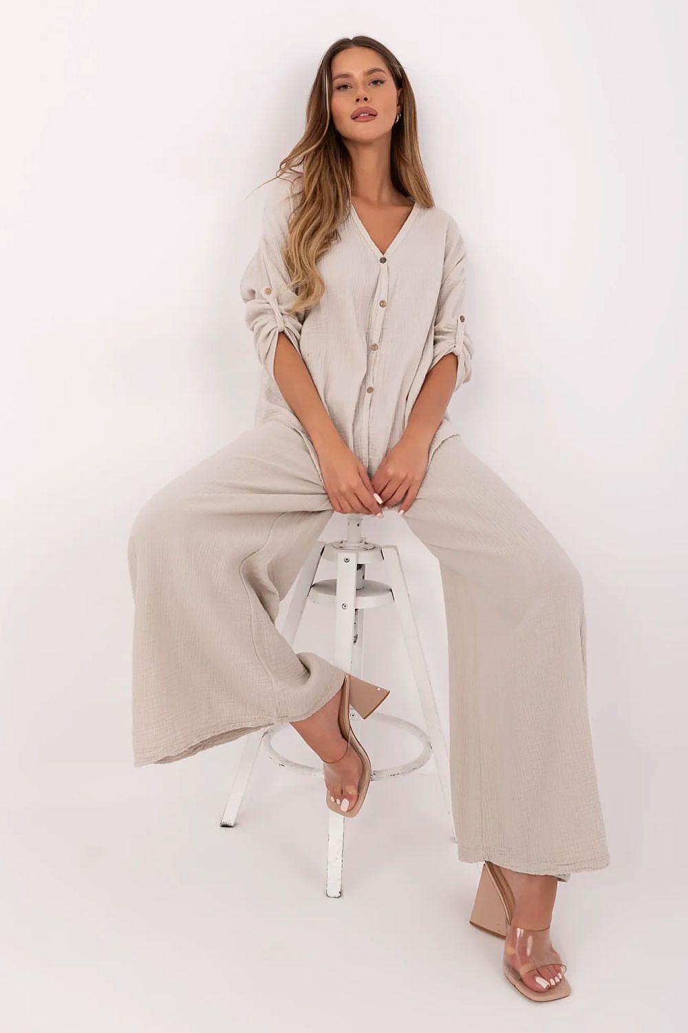 Women trousers model 211272 Italy Moda