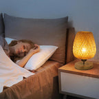 Modern LED Table Lamp, Bedside Lamp with Cable Switch, E27, No Bulb, Vintage Style