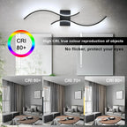 Lampă de perete LED modernă pentru interior, 27W, alb rece 6500K