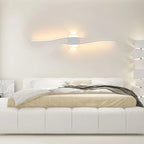 Aplica LED de interior 27W, design curbat, alb cald