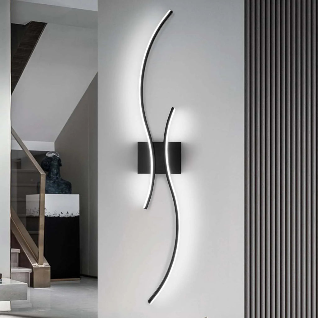 Lampă de perete LED modernă pentru interior, 27W, alb rece 6500K