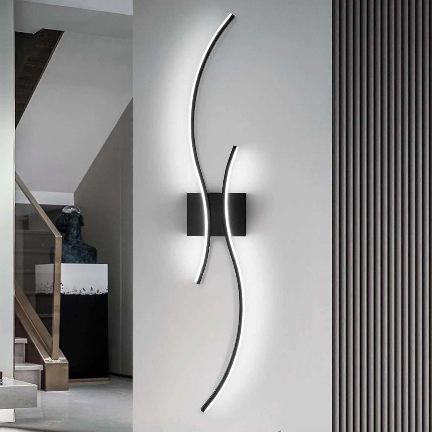 Lampă de perete LED modernă pentru interior, 27W, alb rece 6500K