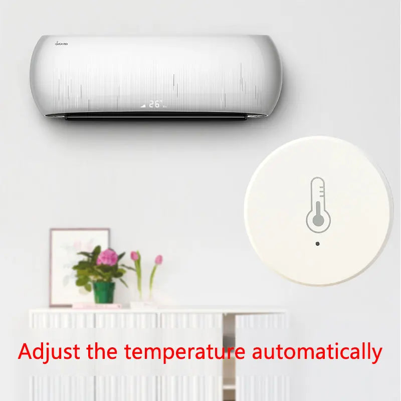 Tuya ZigBee Temperature & Humidity Sensor | Real-Time Monitoring & Smart Control