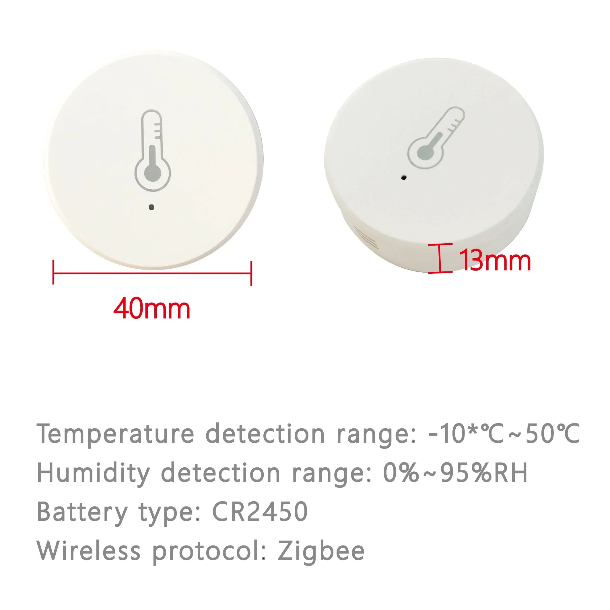 Tuya ZigBee Temperature & Humidity Sensor | Real-Time Monitoring & Smart Control