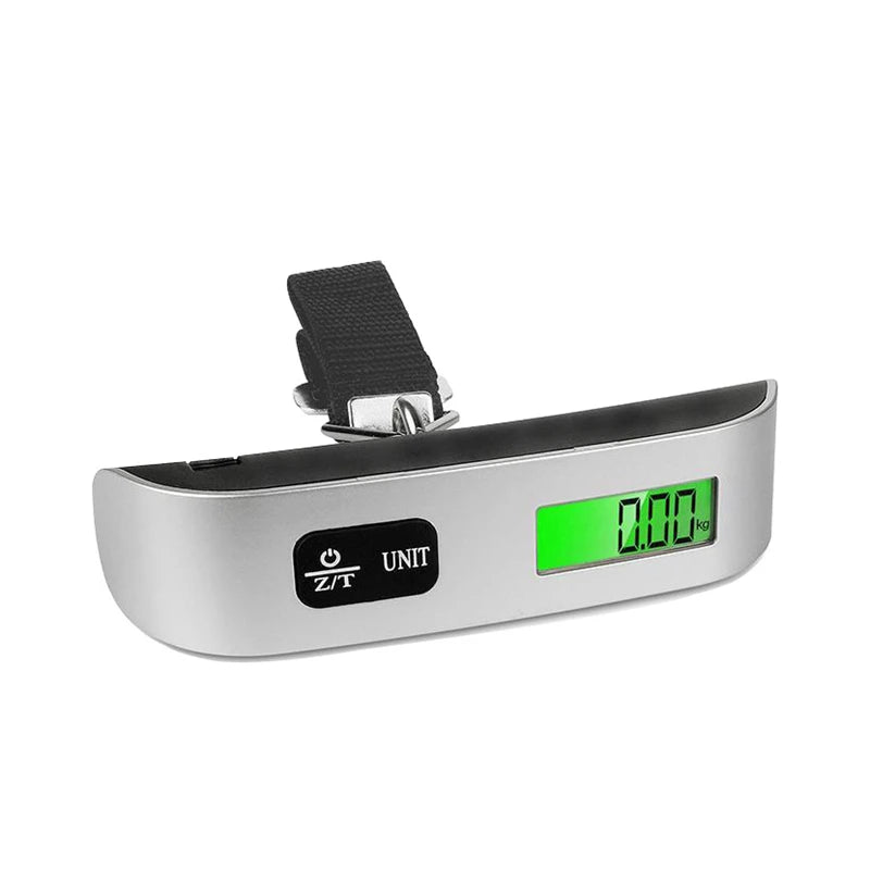 Portable Digital Luggage Scale 10g–50kg with LCD Display