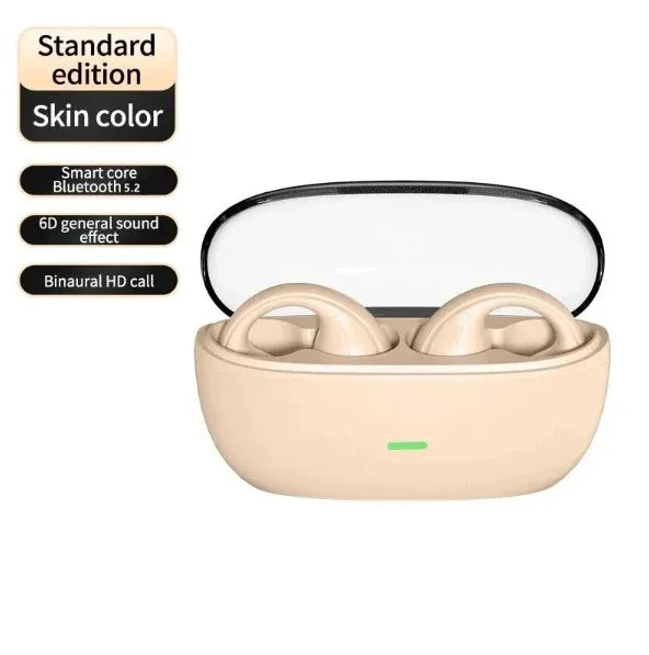 S22 Earclip Wireless Bluetooth Headset | Mini, Lightweight & HD Sound Universal Headset