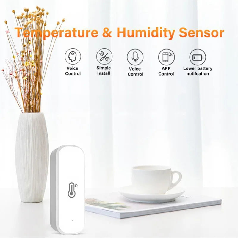 Cozylife Smart Temperature & Humidity Sensor, Indoor Hygrometer