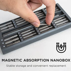 Set șurubelnițe magnetice de precizie  63 în 1, Reparatii Electronice