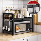 Organizator extensibil pentru rafturi pentru cuptor cu microunde (42-64 cm)