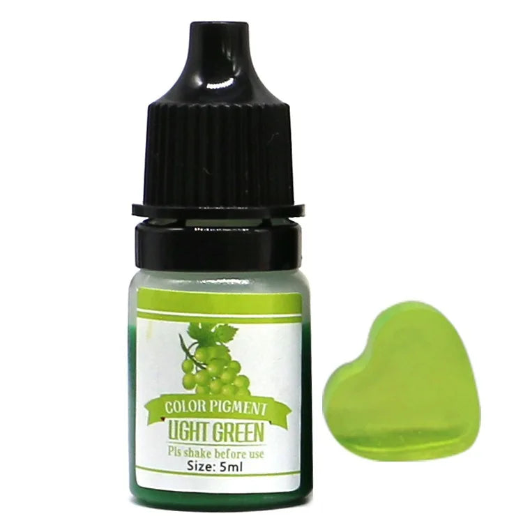 Pigment Epoxidic – 24 Culori, 5ml | Colorant Lichid pentru Rășină, Artă, Bijuterii & Meșteșuguri
