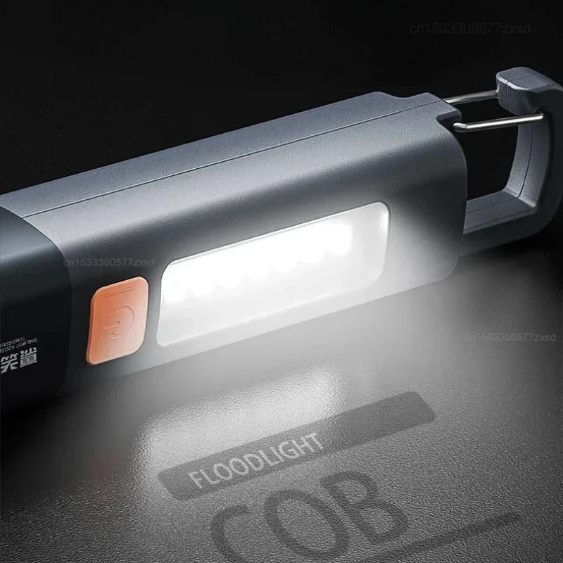 Rechargeable Outdoor Flashlight Portable Strong Light