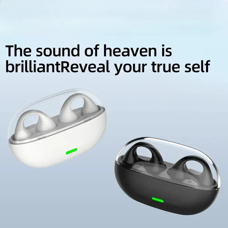S22 Earclip Wireless Bluetooth Headset | Mini, Lightweight & HD Sound Universal Headset