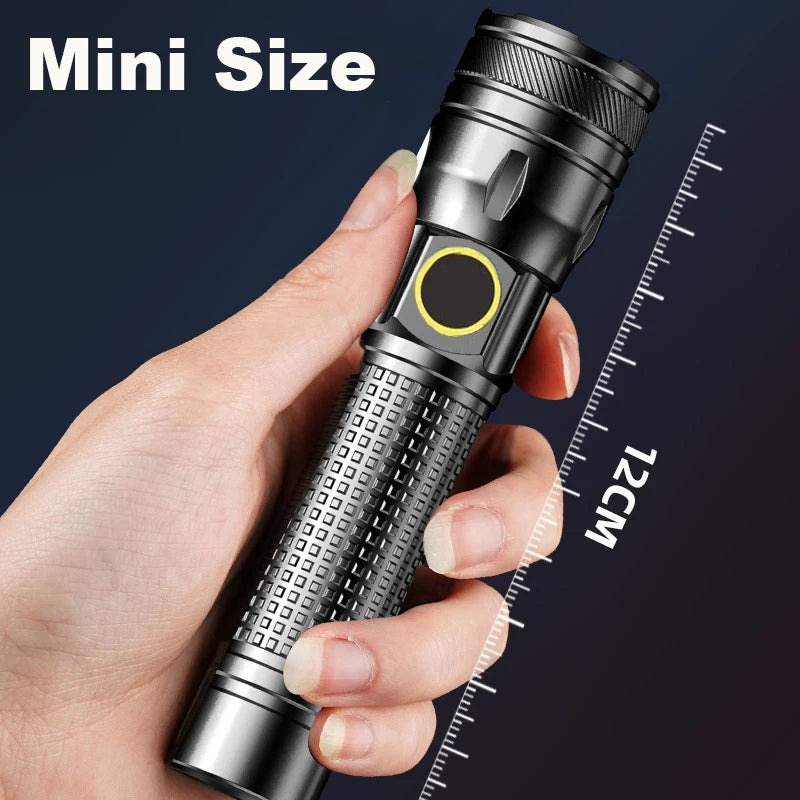 Alloy Rechargeable LED Flashlight