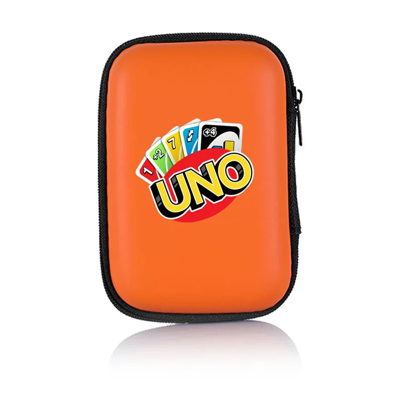 UNO Travel Zipper Case - Portable Card Holder for UNO Board Game, Perfect for Kids and Travel