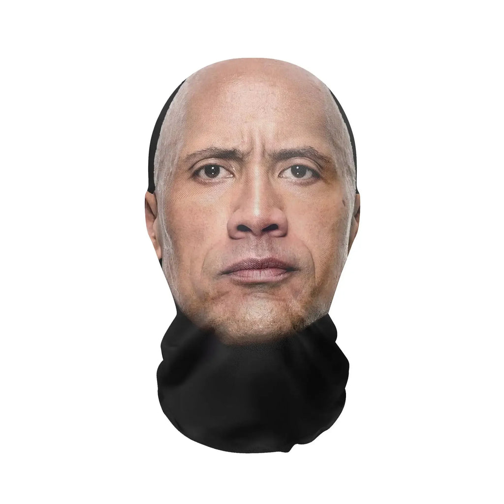 Mască Kanye imprimată 3D - Mască completă cu plasă elastică pentru cosplay, jocuri de rol și moda hip hop