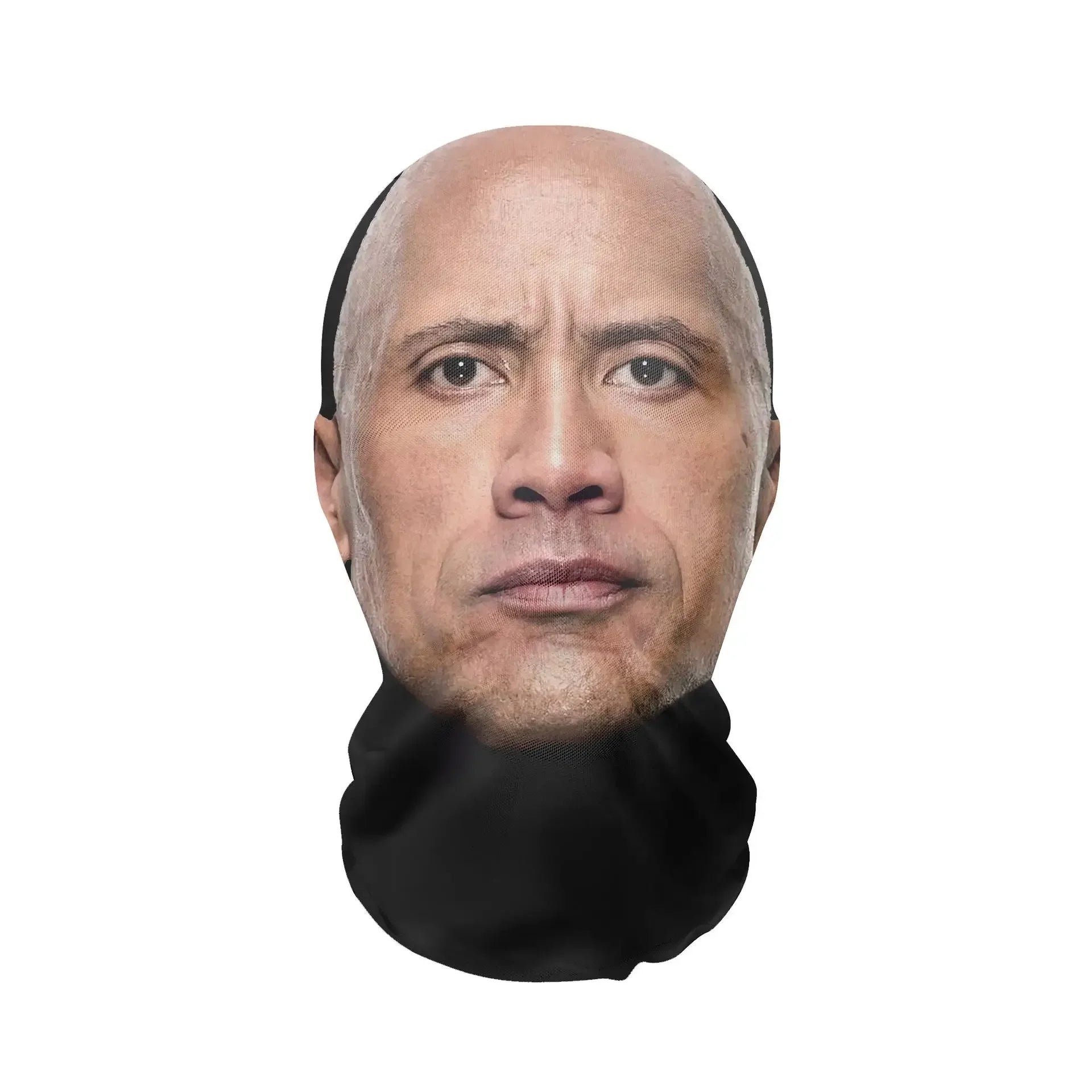 Mască Kanye imprimată 3D - Mască completă cu plasă elastică pentru cosplay, jocuri de rol și moda hip hop