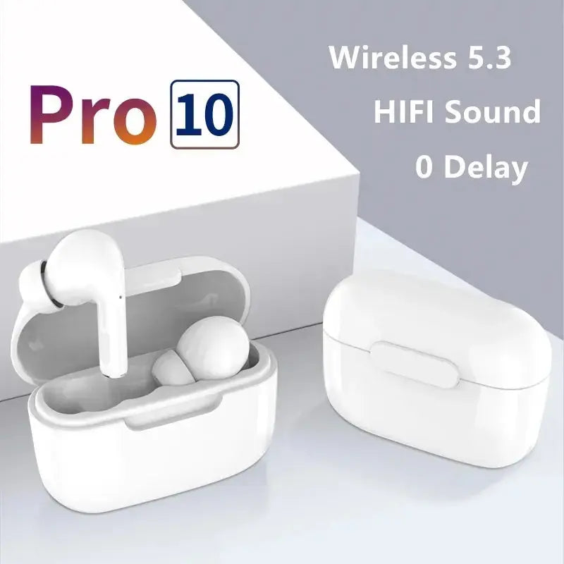 Pro10 TWS Wireless Bluetooth 5.3 Earphones | In-Ear Stereo | Sports & Calls