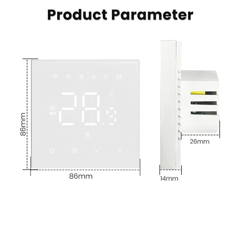 Tuya WiFi Smart Thermostat | Electric & Gas Boiler Temperature Control