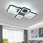 Modern LED Ceiling Light, 54W Dimmable Ceiling Lamp with Remote Control