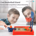 Mini baschet - Set de jocuri portabile de birou pentru distracție în interior și în aer liber, cadou ideal pentru copii și adulți