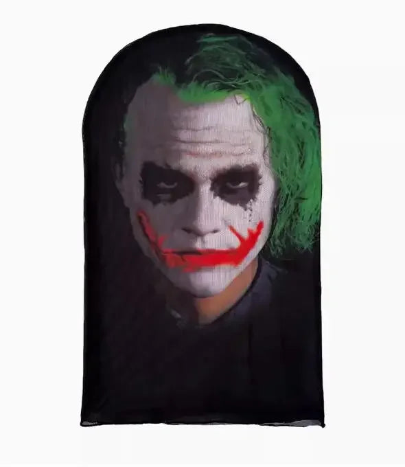 Mască Kanye imprimată 3D - Mască completă cu plasă elastică pentru cosplay, jocuri de rol și moda hip hop