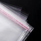Transparent Self-Adhesive OPP Bags – 100 pcs