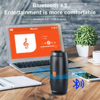 Bluetooth Speaker Dual Stereo Outdoor Portable Subwoofer FM Radio | Wireless 5.0