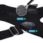 Magnetic Therapy Shoulder Posture Corrector - Scoliosis Spine Lumbar Brace for Pain Relief, Back Support for Men & Women