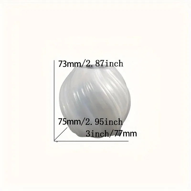 Lumânare Stâlp Geometric 3D – Formă din Silicon pentru Lumânări DIY și Artă din Rășină