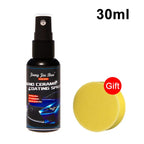 Car Ceramic Nano Coating Kit - Hydrophobic Paint Protection with Scratch Resistance, UV & Acid Rain Protection, Long-Lasting Shine
