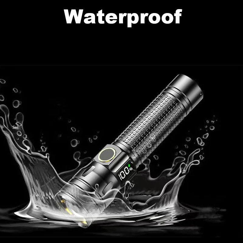 Alloy Rechargeable LED Flashlight