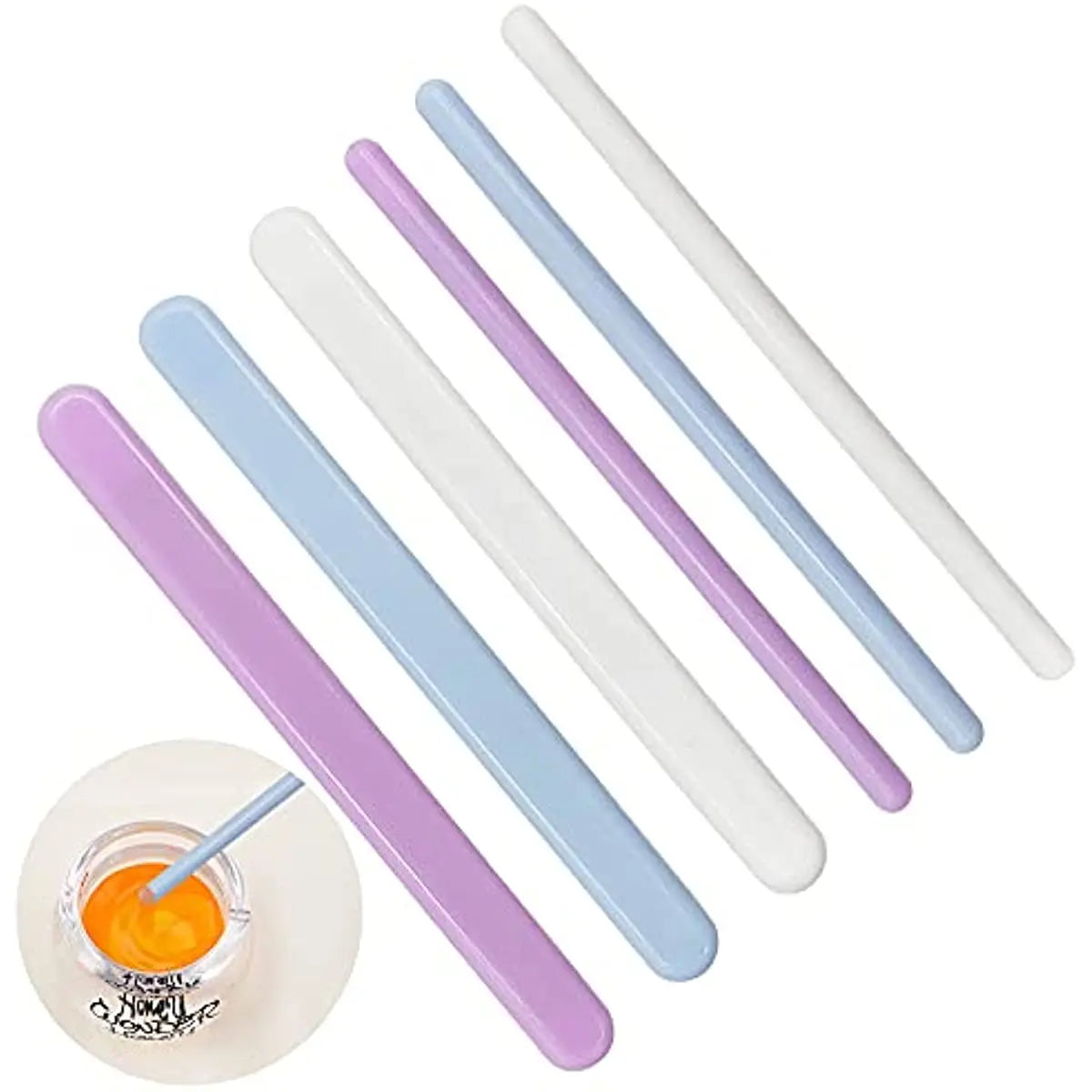 Set 3 Bețe de Amestecare din Silicon – Unelte pentru Turnare Rășină și Proiecte DIY