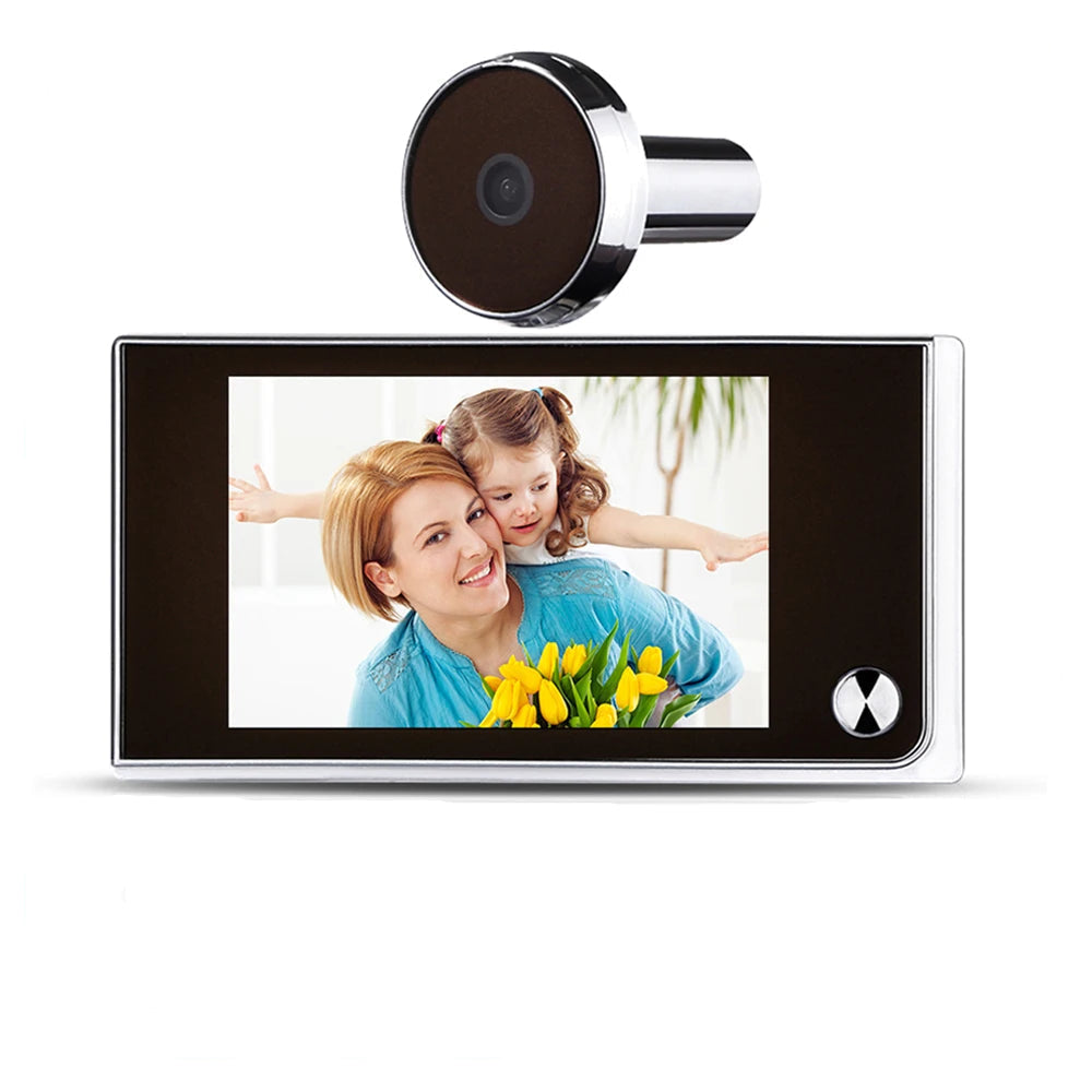 Doorbell Viewer 3.5 Inch Digital Camera 120° LCD 2 MP HD