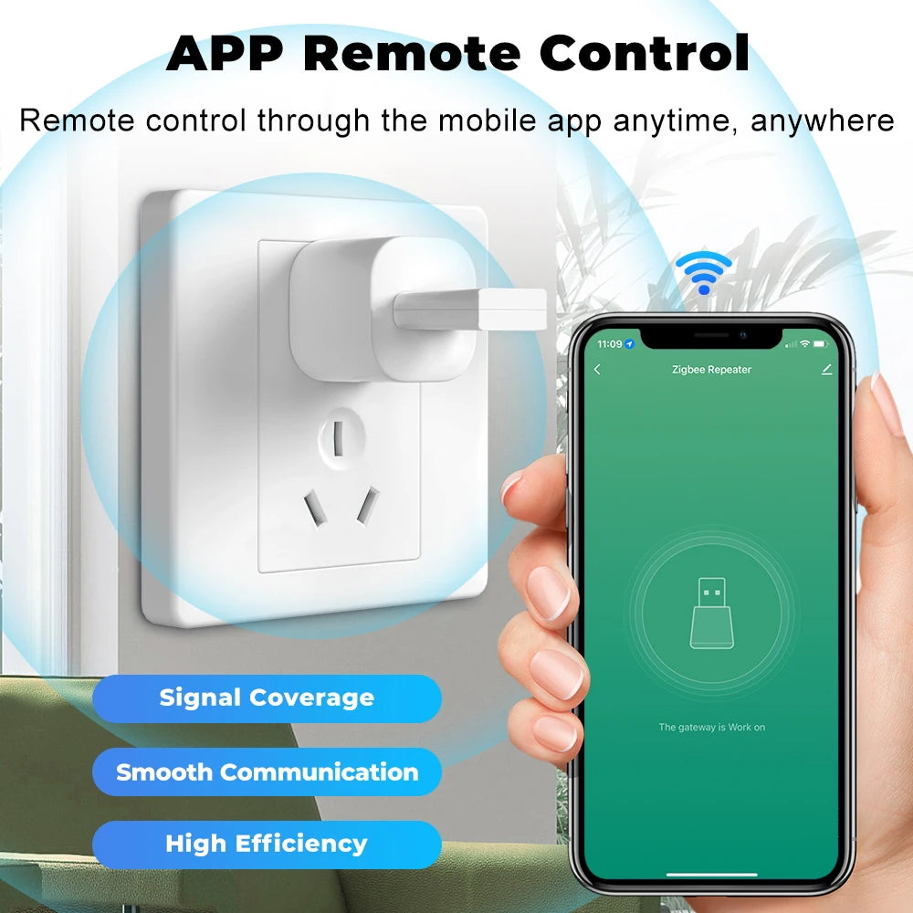 Tuya ZigBee USB Signal Amplifier & Extender for Smart Life Gateway & Smart Home Automation