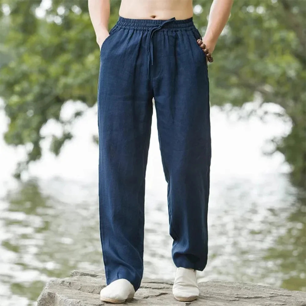 Summer loose-fit pants