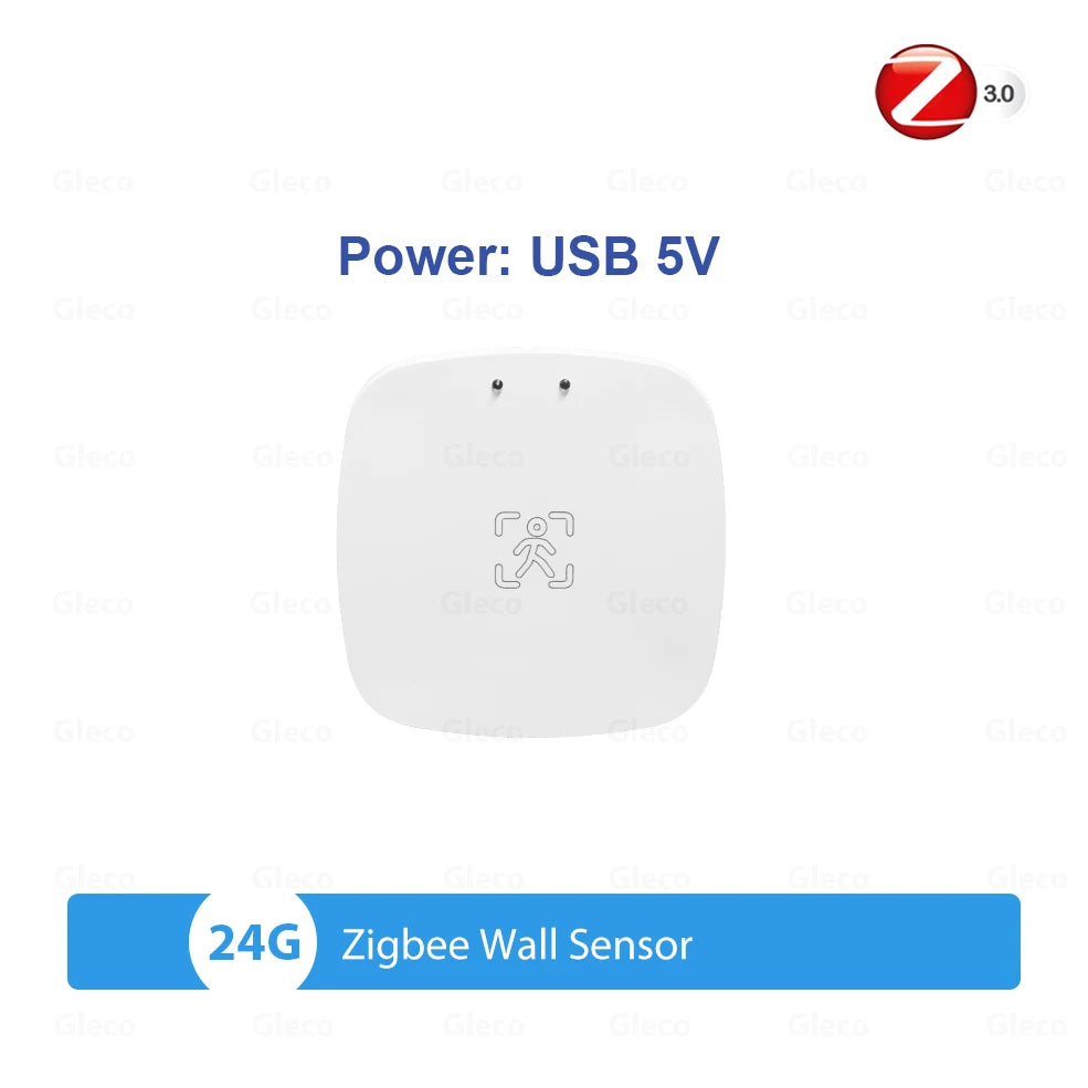 Smart Life ZigBee WiFi Human Motion Sensor, Luminance/Distance Detection Tuya Smart Home Automation