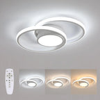 Dimmable LED Ceiling Light, 40W, Remote Controlled, Round Design