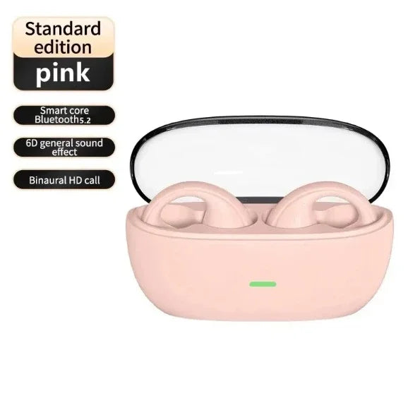 S22 Earclip Wireless Bluetooth Headset | Mini, Lightweight & HD Sound Universal Headset