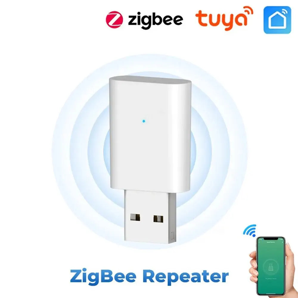 Tuya ZigBee USB Signal Amplifier & Extender for Smart Life Gateway & Smart Home Automation