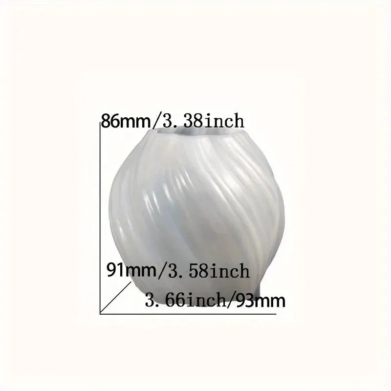Lumânare Stâlp Geometric 3D – Formă din Silicon pentru Lumânări DIY și Artă din Rășină