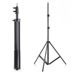 Metal Aluminum Alloy Light Stand - Portable Tripod for Softbox, LED Ring Light, Phone, and Camera